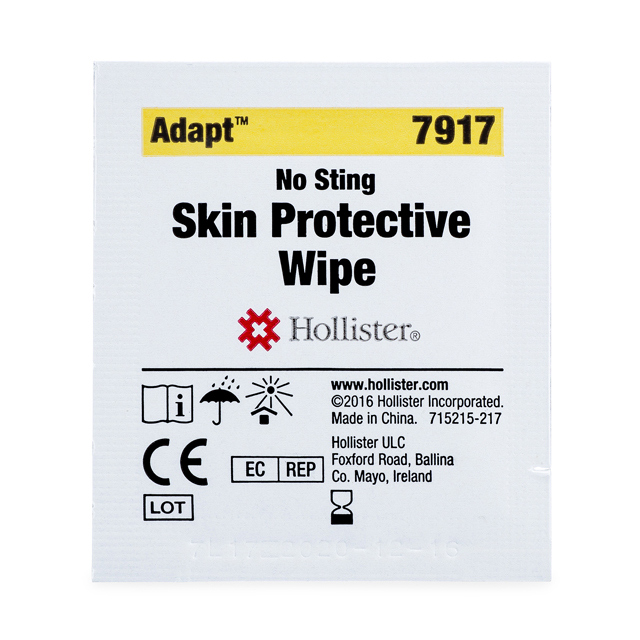hollister skin gel protective dressing wipes