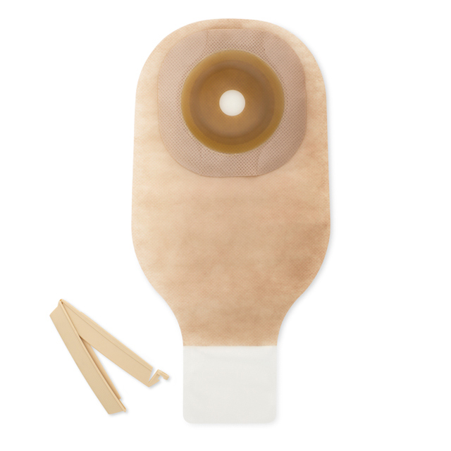one piece drainable ostomy pouch